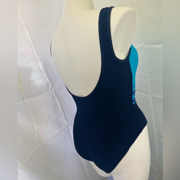Blue One-Piece Swim Wear - Picture 3 of 3